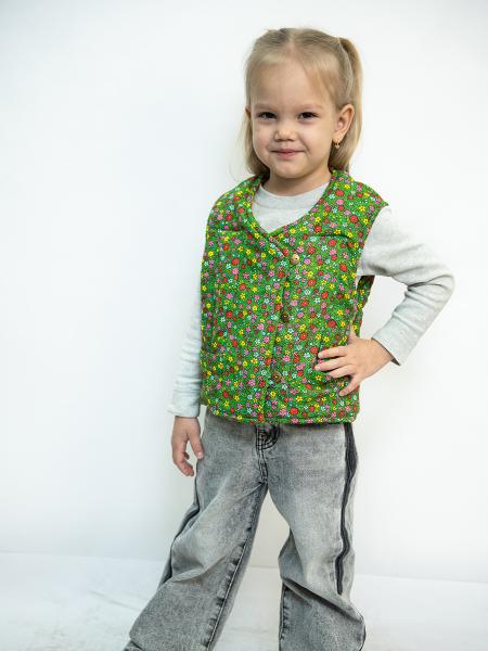 Жилет душегрейка